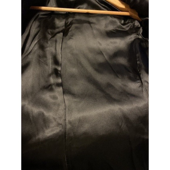 GAP Womens S Black Wool Blend Coat Toggle Button Jacket Lined full zip Military - Picture 7 of 9